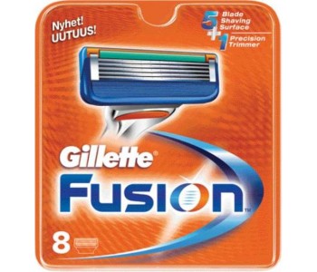 GILLETTE FUSION 5 SHAVING BLADES 8 PCS